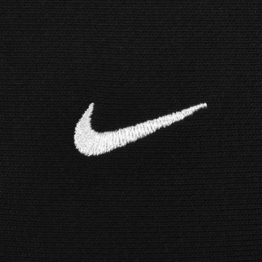 Image number 3 for Nike Brushed Quarter Zip Black