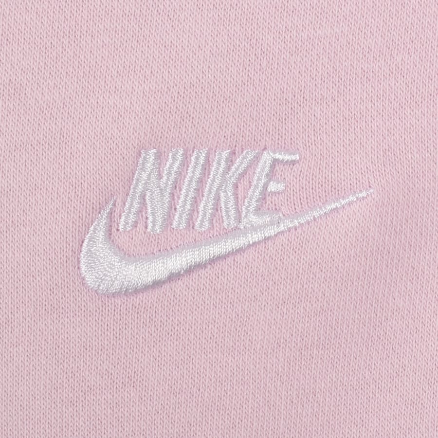 Image number 3 for Nike Club Hoodie Pink