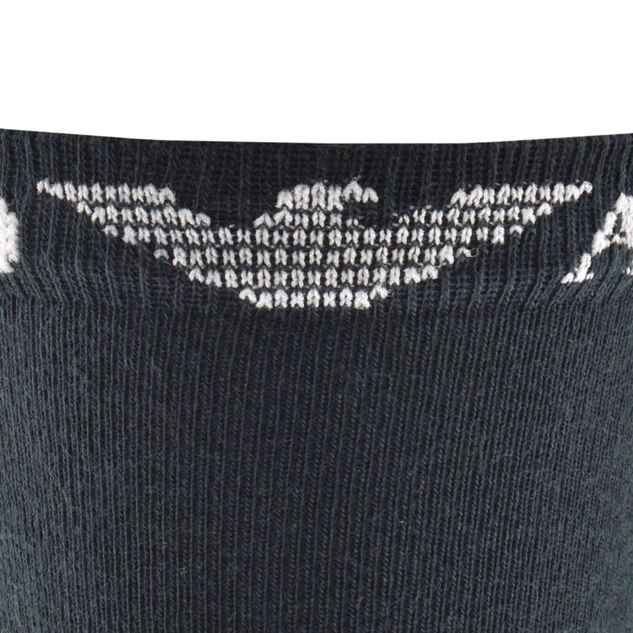Image number 5 for Emporio Armani 3 Pack Socks Navy