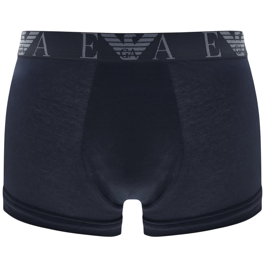 Image number 2 for Emporio Armani Underwear 3 Pack Boxer Trunks