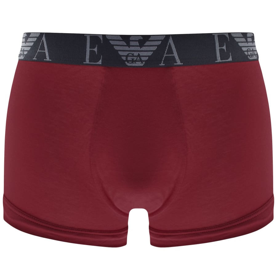 Image number 3 for Emporio Armani Underwear 3 Pack Boxer Trunks