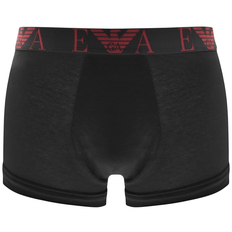 Image number 3 for Emporio Armani Underwear 3 Pack Boxer Trunks