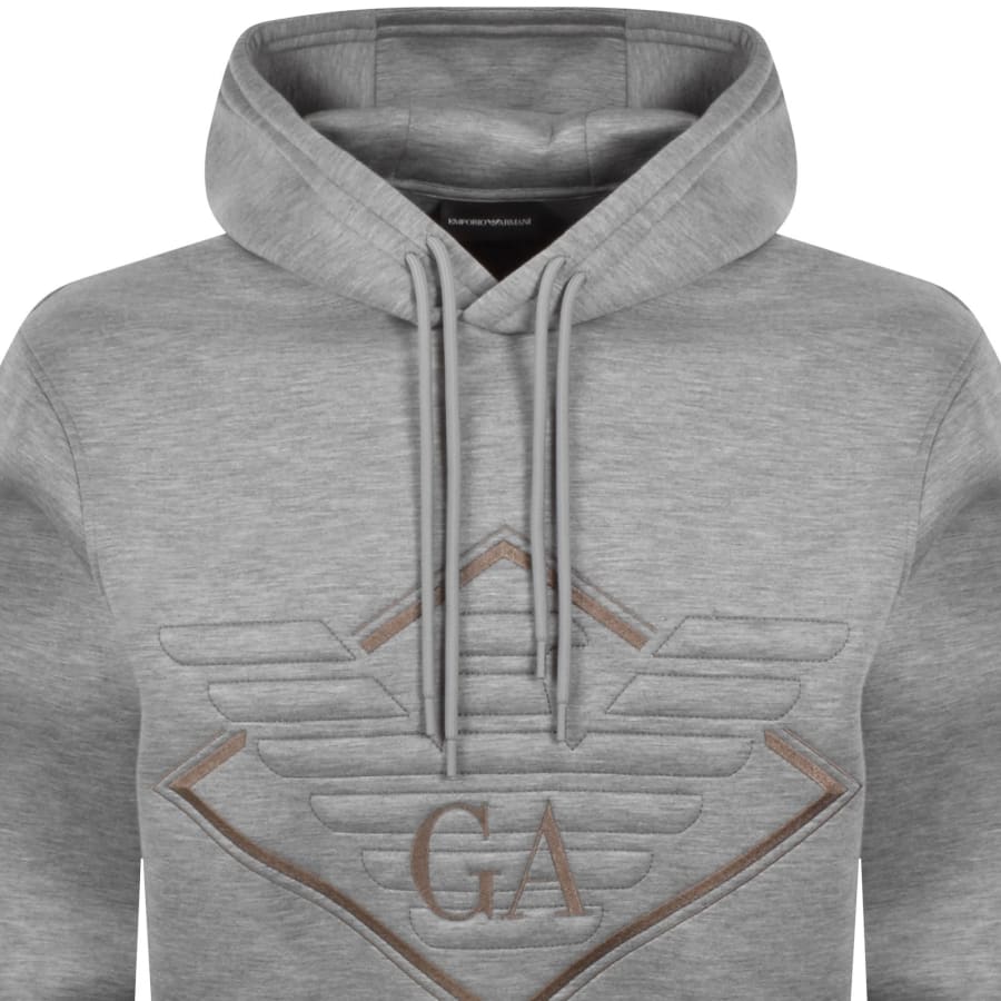 Image number 2 for Emporio Armani Loungewear Hoodie Grey