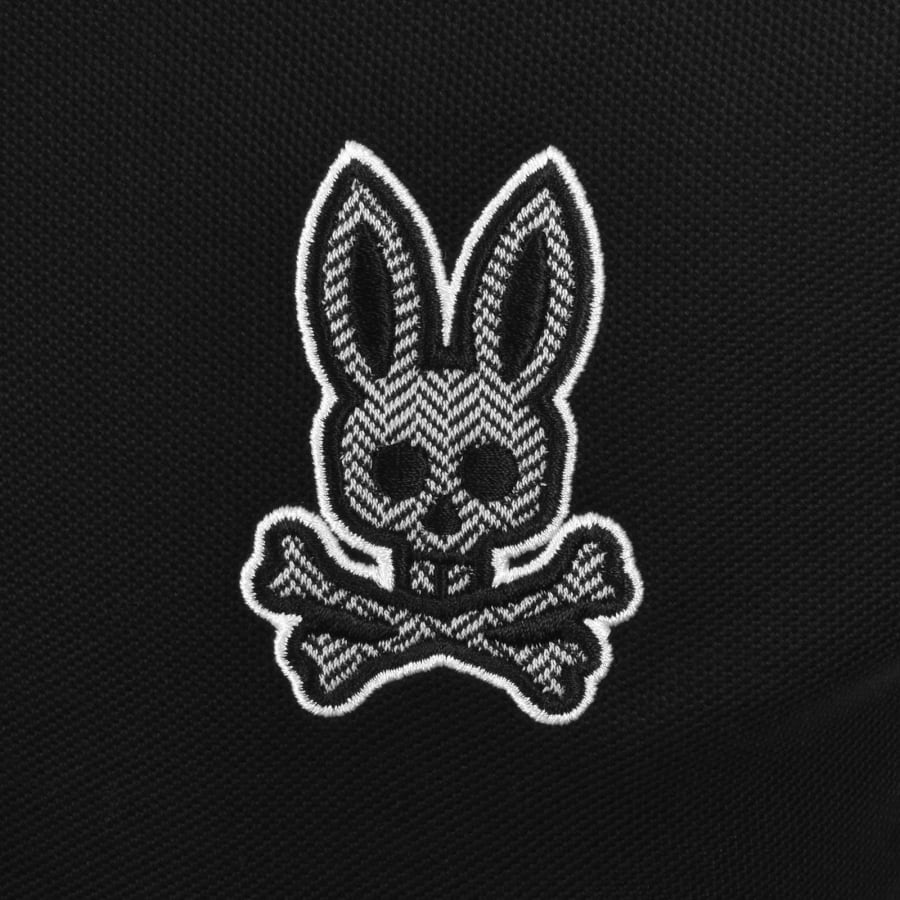 Image number 3 for Psycho Bunny Marlo Pique Polo T Shirt Black