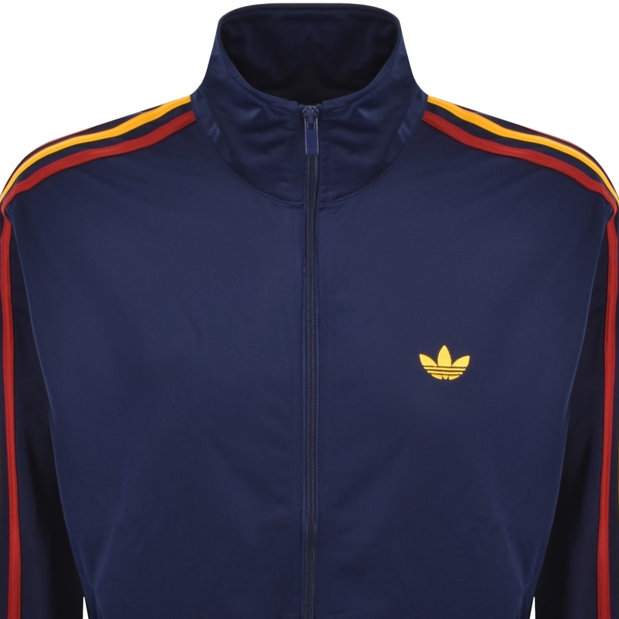 Image number 2 for adidas Originals Firebird Track Top Dark Blue