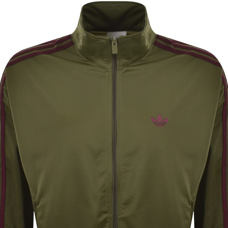 Image number 2 for adidas Originals Firebird Track Top Green