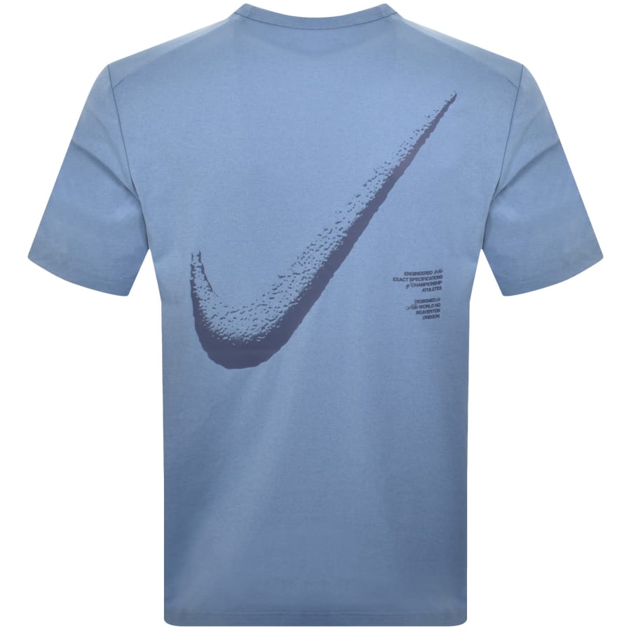 Image number 5 for Nike Hyverse GFX T Shirt Blue