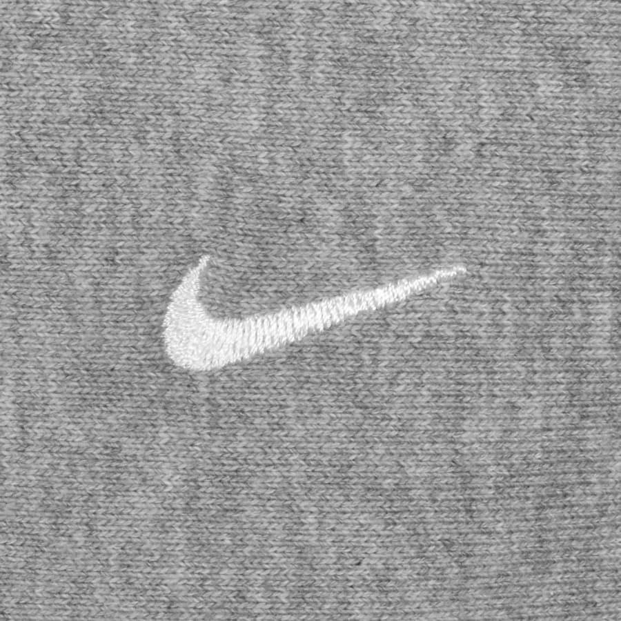 Image number 3 for Nike Brushed Quarter Zip Sweatshirt Grey