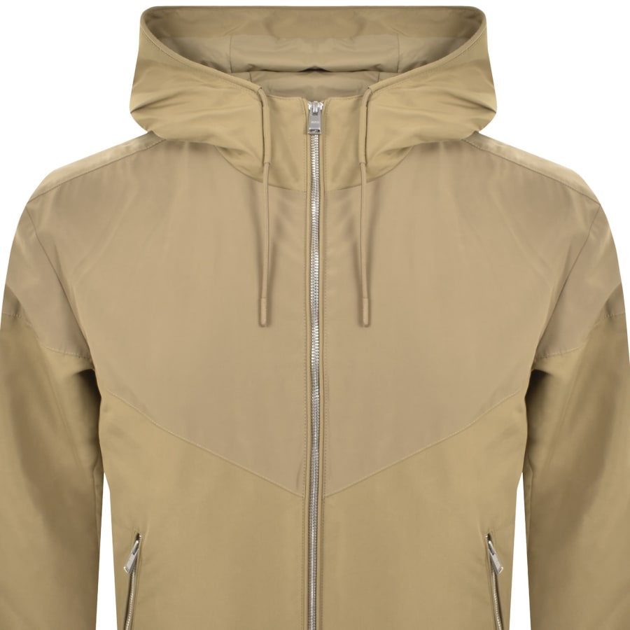 Image number 3 for BOSS Water Repellent Jacket Beige