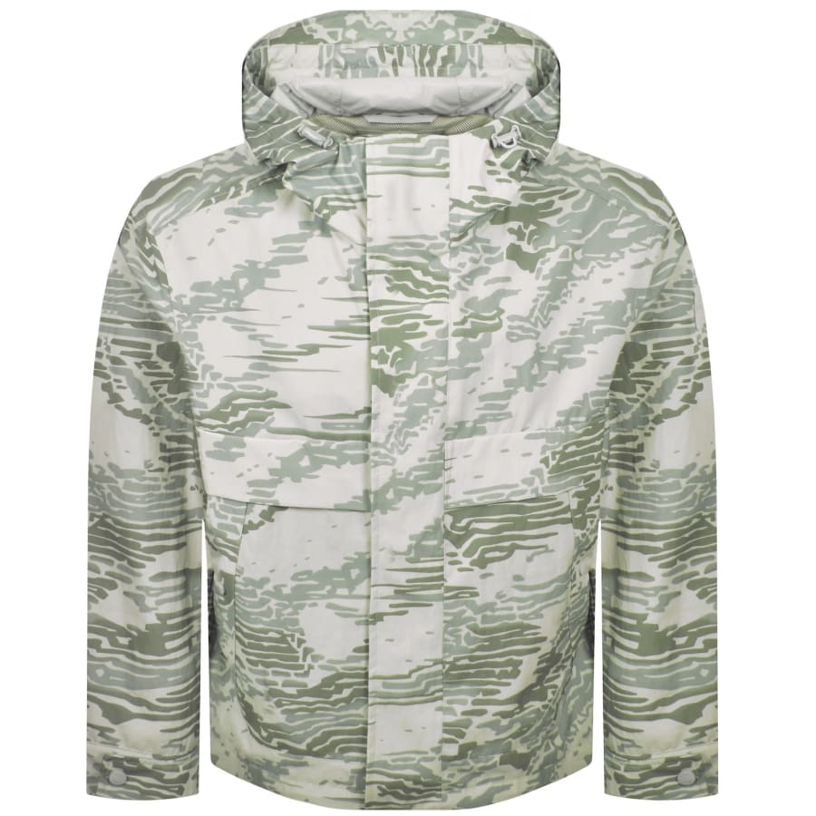 Image number 2 for BOSS Ocombo Softshell Jacket Silver Grey