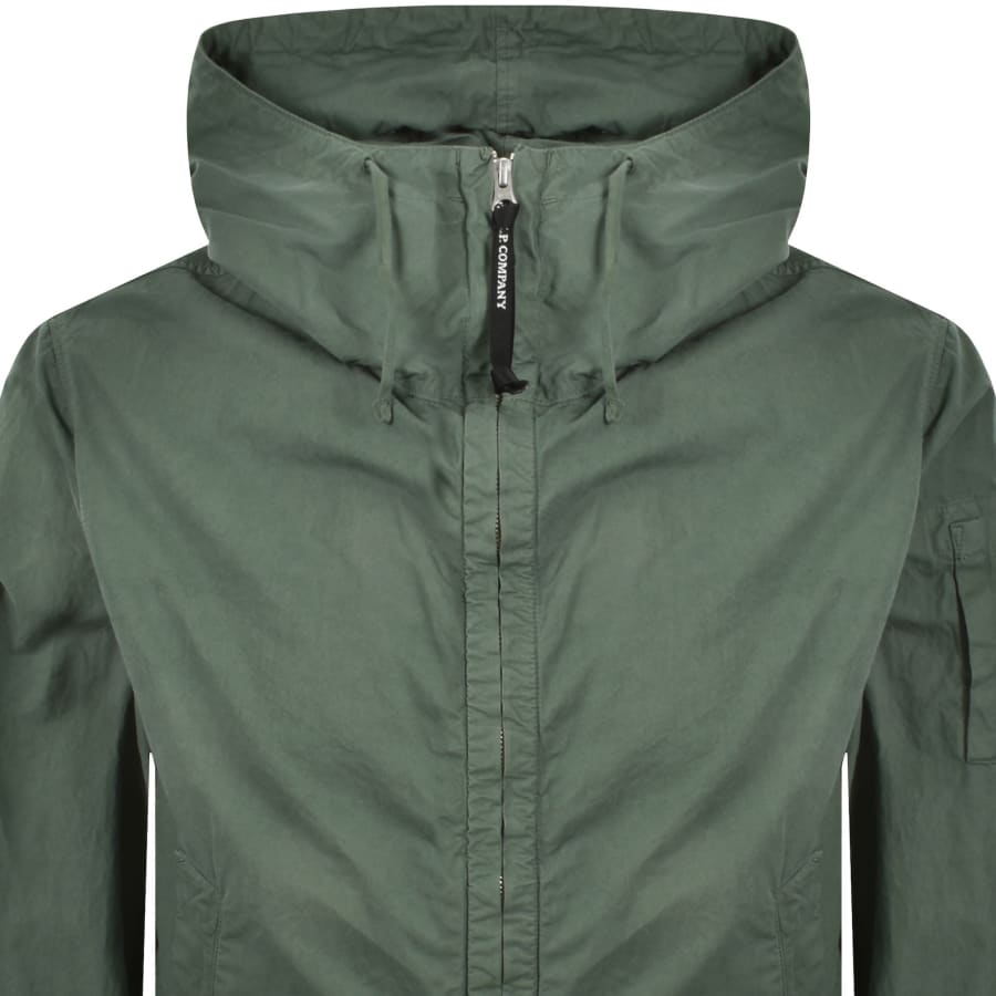 Image number 3 for CP Company Micro-Reps Hooded Jacket Green