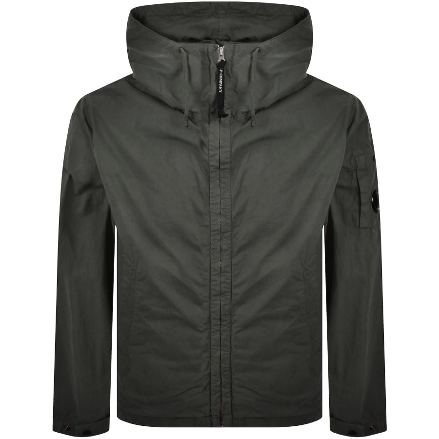 Image number 2 for CP Company Micro-Reps Hooded Jacket Grey