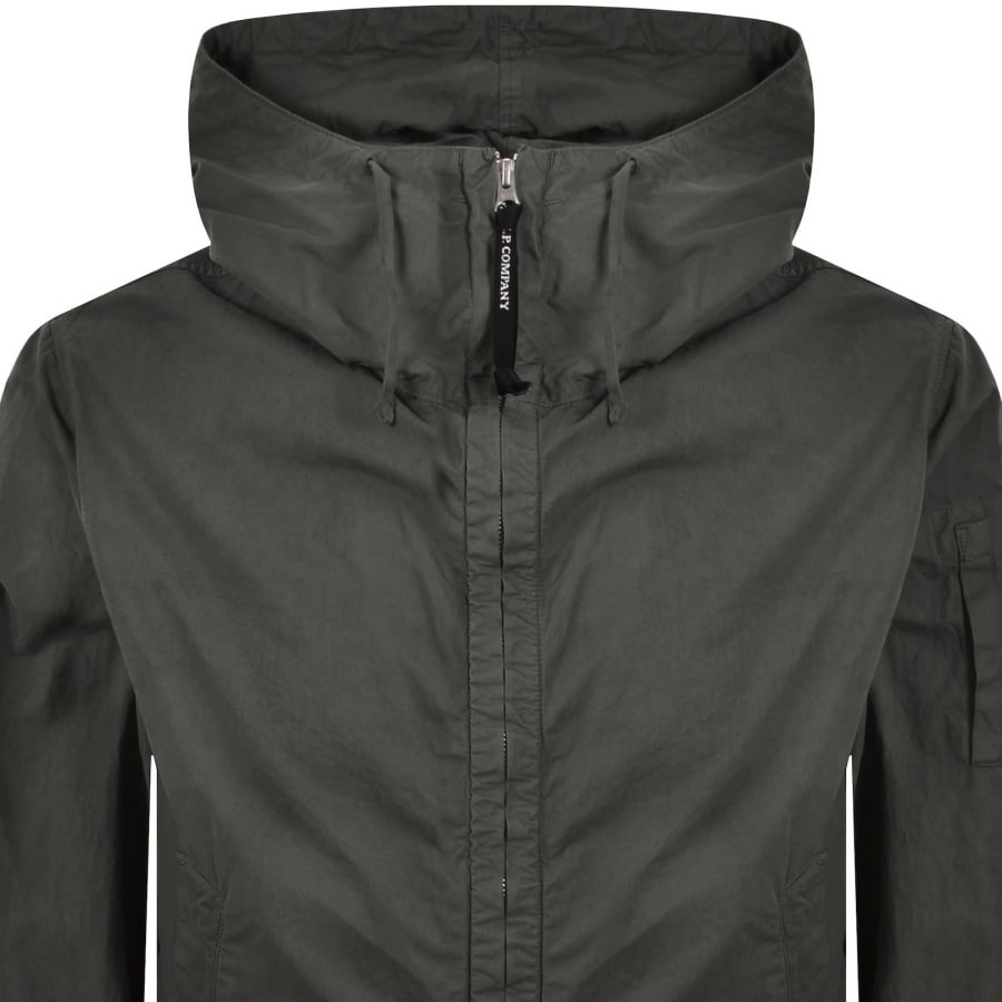 Image number 3 for CP Company Micro-Reps Hooded Jacket Grey
