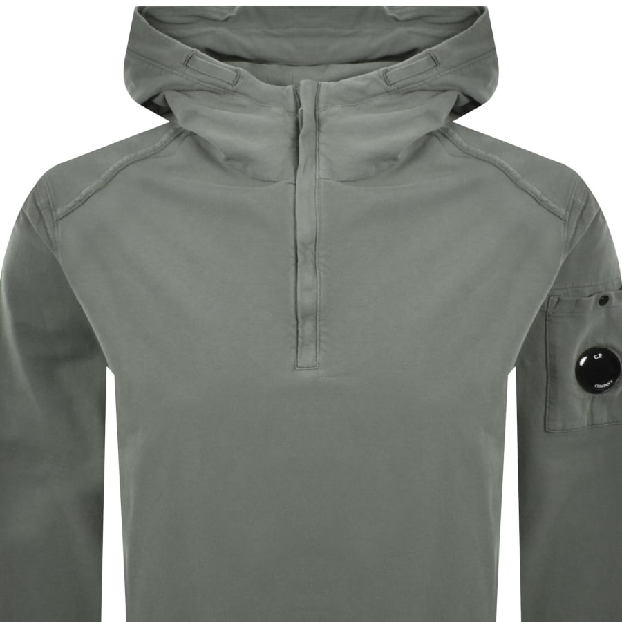 Image number 3 for CP Company HZ Lens Sweatshirt Green