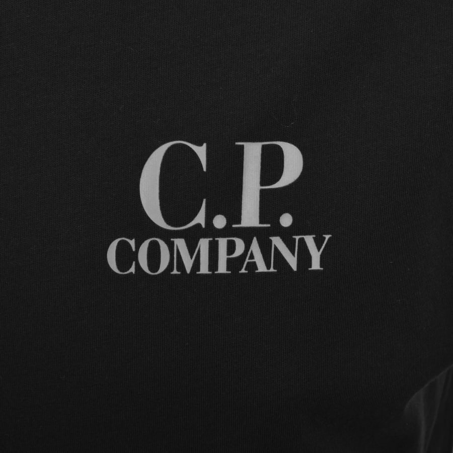 Image number 4 for CP Company Logo T Shirt Black