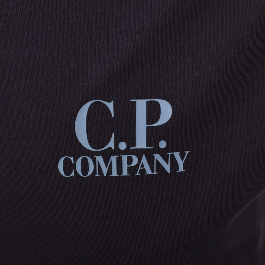 Image number 4 for CP Company Logo T Shirt Navy