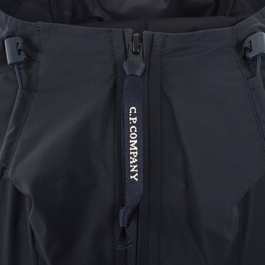 Image number 5 for CP Company Pro-Tek Hooded Jacket Navy