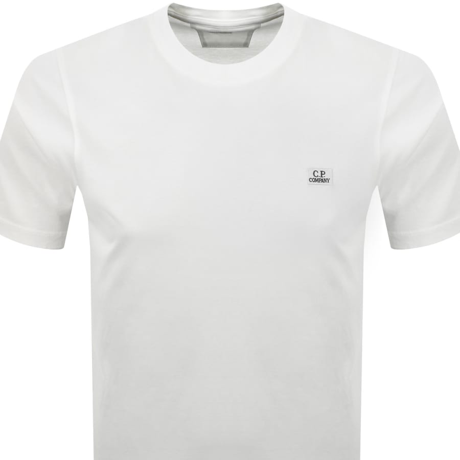 Image number 2 for CP Company Logo T Shirt White