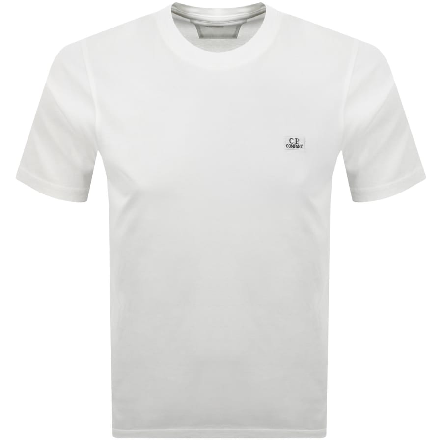 Image number 1 for CP Company Logo T Shirt White