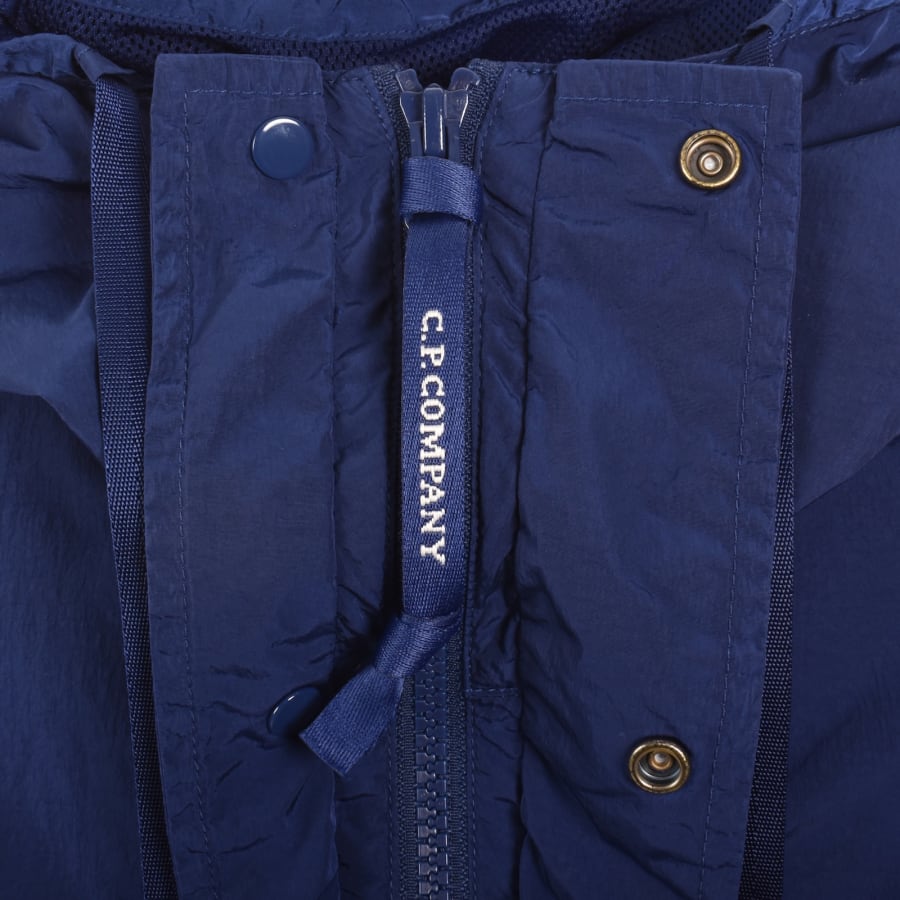 Image number 5 for CP Company Chrome-R Zip Overshirt Blue