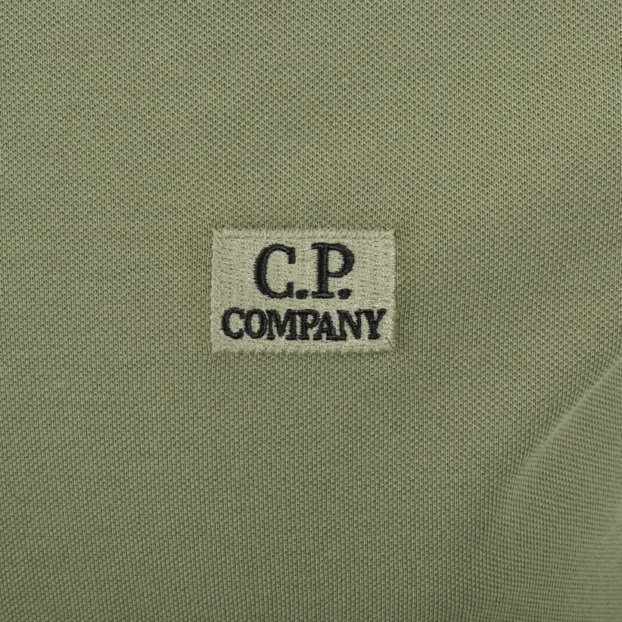 Image number 3 for CP Company Polo T Shirt Green