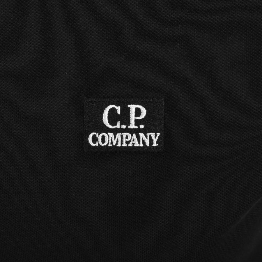 Image number 3 for CP Company Polo T Shirt Black