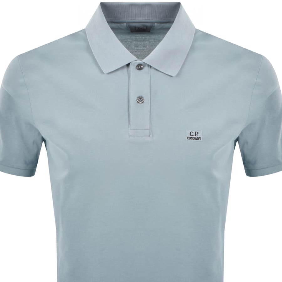 Image number 2 for CP Company Polo T Shirt Blue