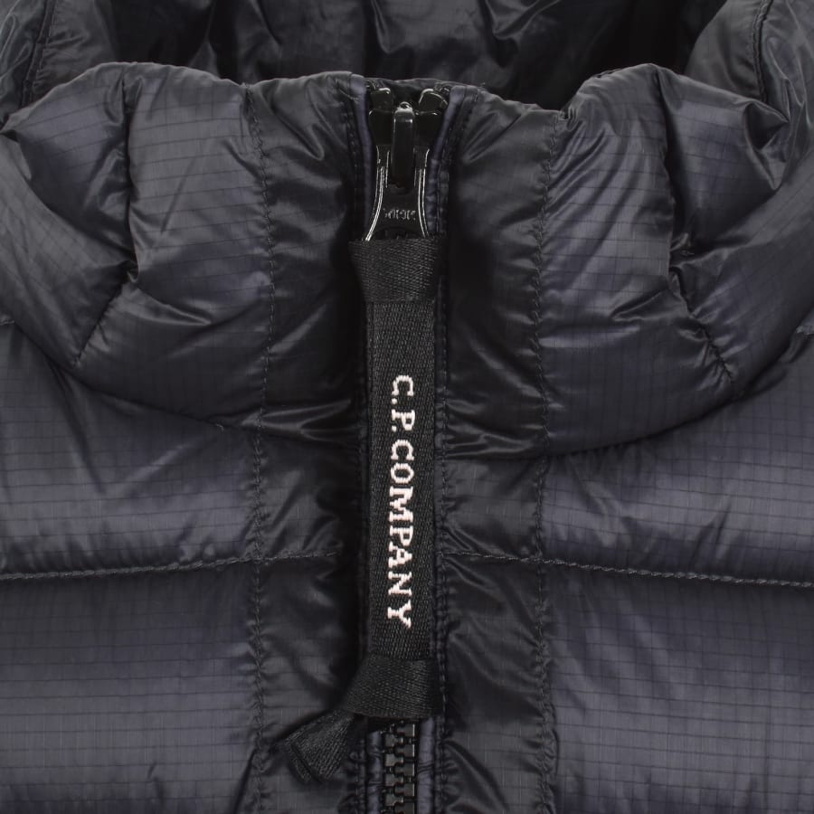 Image number 4 for CP Company DD Shell Down Gilet Navy