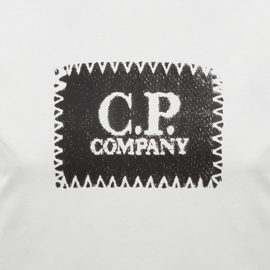 Image number 3 for CP Company Logo T Shirt White