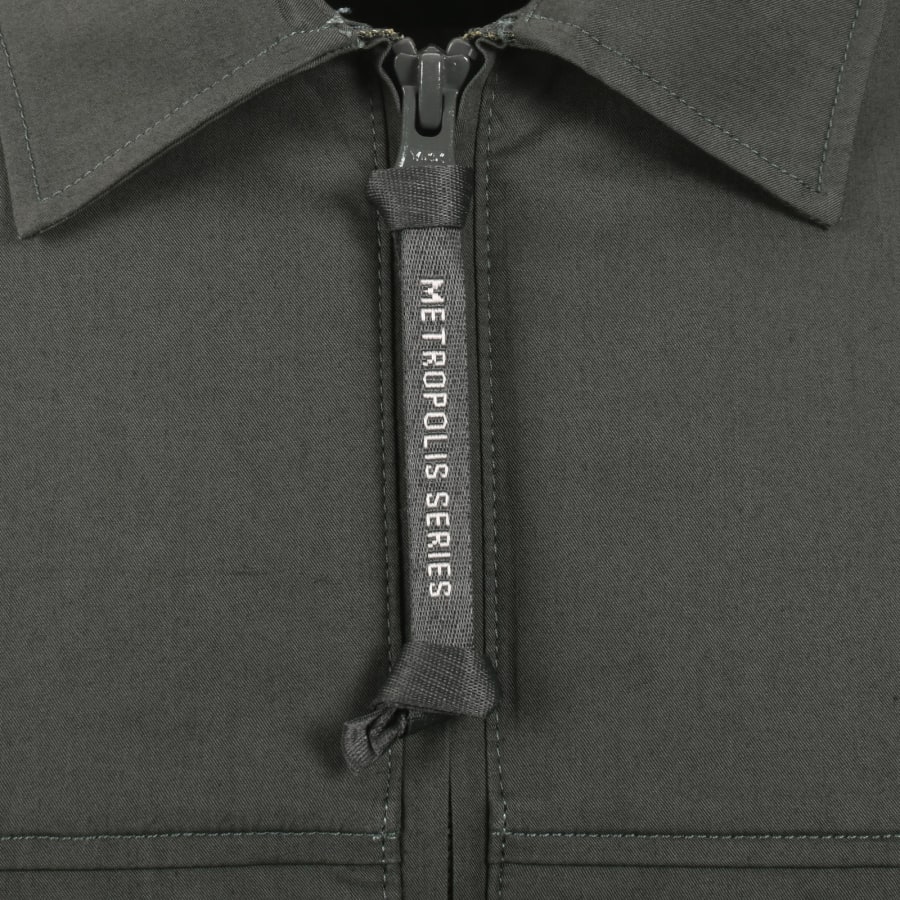 Image number 4 for CP Company Gabardine Overshirt Green