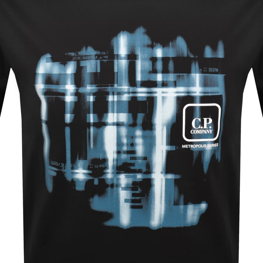 Image number 3 for CP Company Logo T Shirt Black