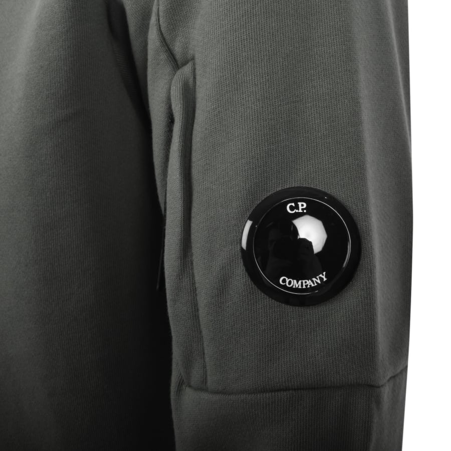 Image number 4 for CP Company Raised Lens Sweatshirt Green
