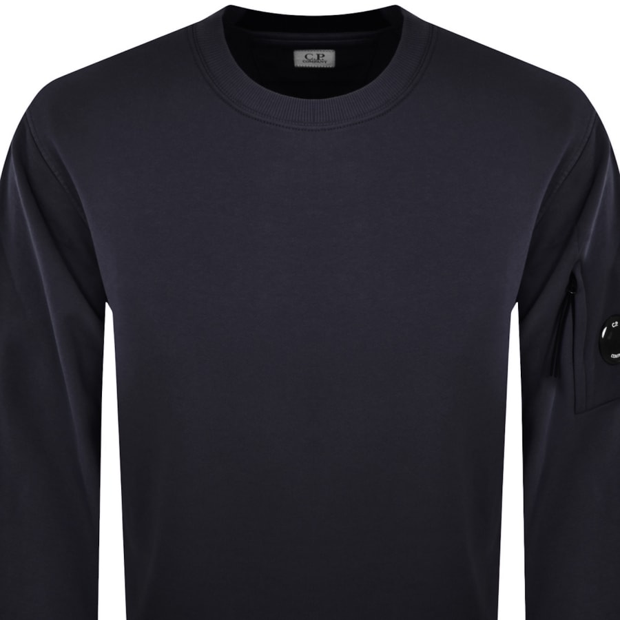 Image number 3 for CP Company Raised Lens Sweatshirt Navy
