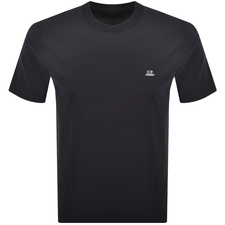 Image number 1 for CP Company Logo T Shirt Navy