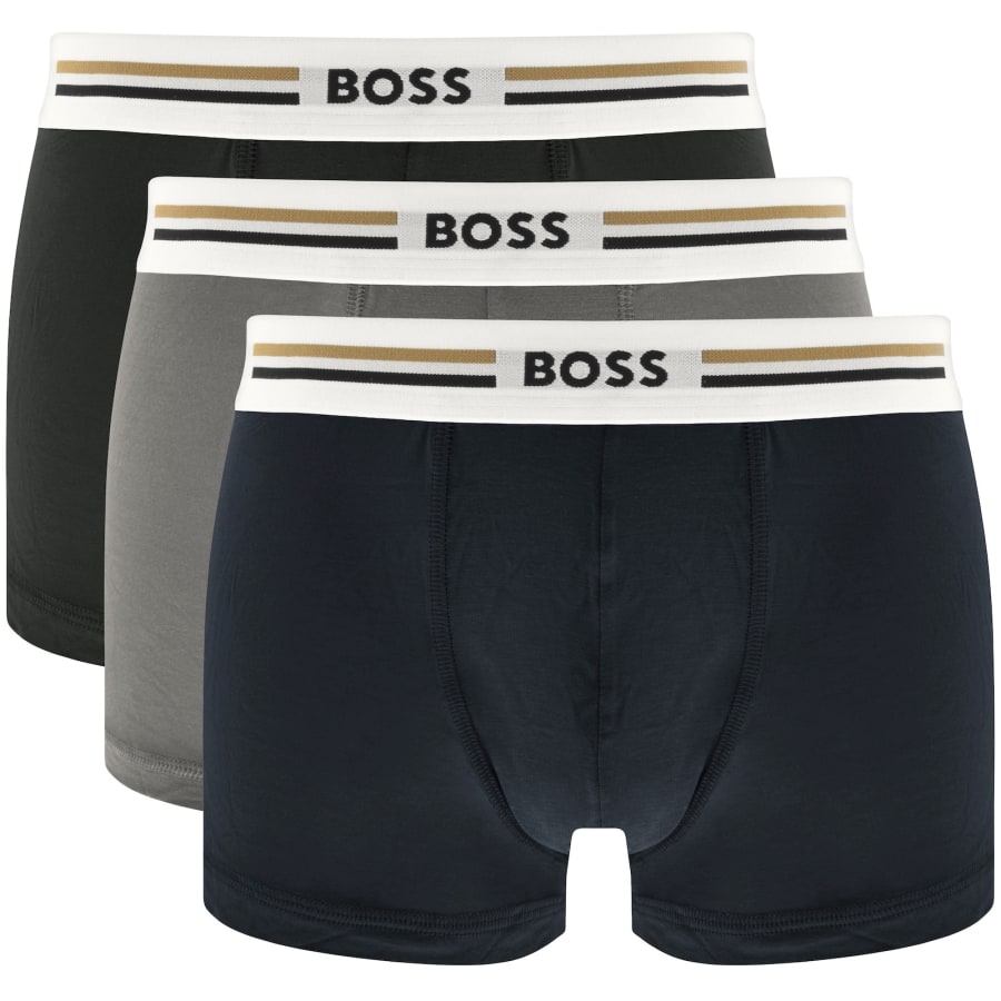 Image number 1 for BOSS Underwear 3 Pack Revive Boxers