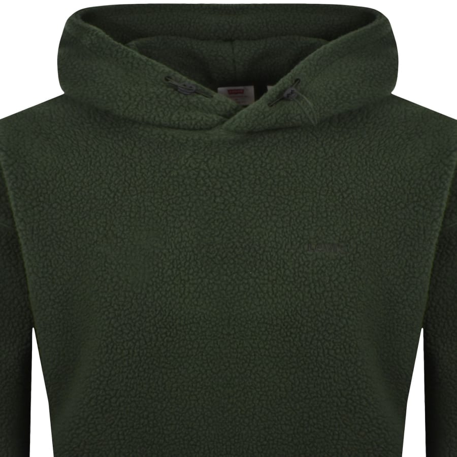 Image number 2 for Levis Original Cozy Up Hoodie Green