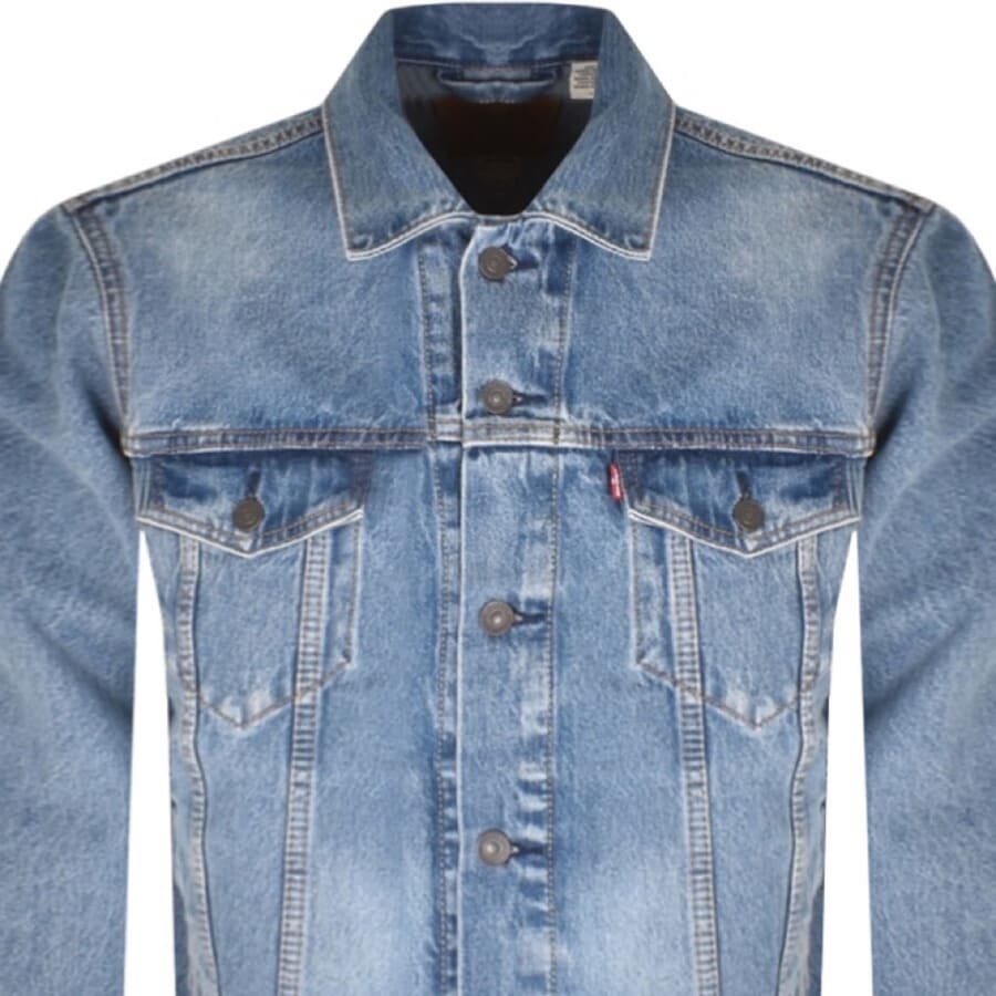 Image number 2 for Levis Trucker Jacket Blue