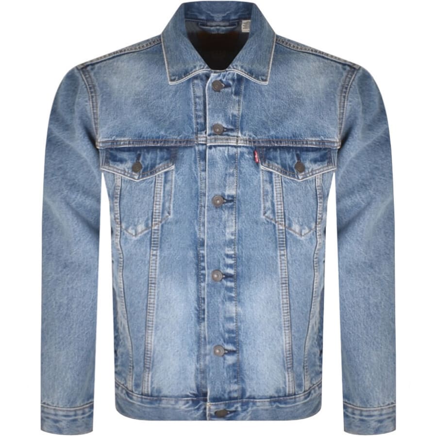Image number 1 for Levis Trucker Jacket Blue