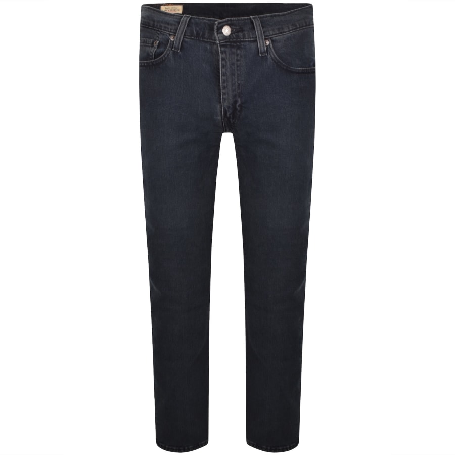 Image number 2 for Levis 511 Slim Fit Stretch Jeans Dark Wash Blue
