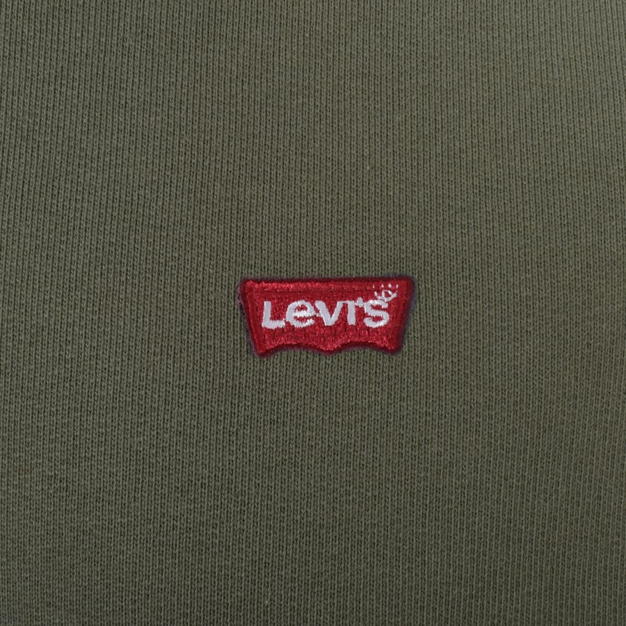 Image number 3 for Levis Original Crew Neck Sweatshirt Green