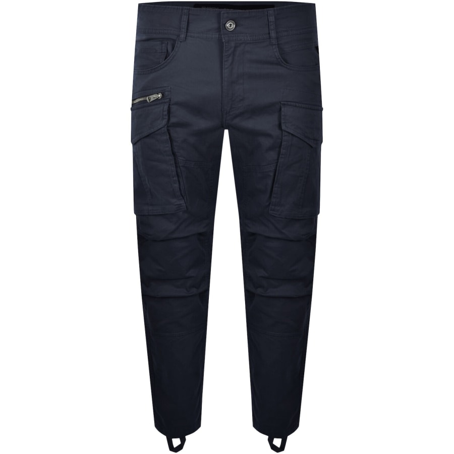 Image number 1 for Replay Joe Cargo Trousers Navy