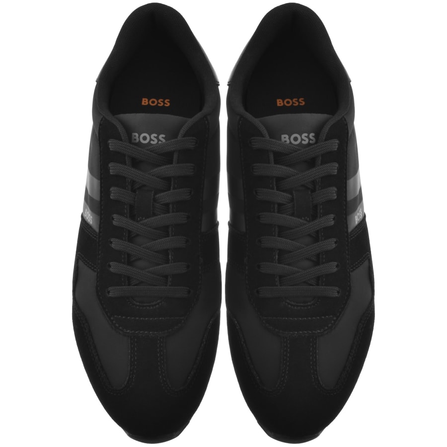 Image number 3 for BOSS Levon Runner Trainers Black