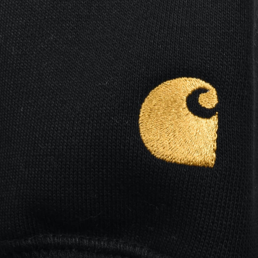 Image number 3 for Carhartt WIP Chase Hoodie Black