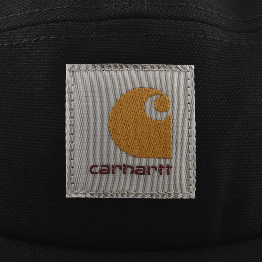 Image number 4 for Carhartt Backley Canvas Cap Black