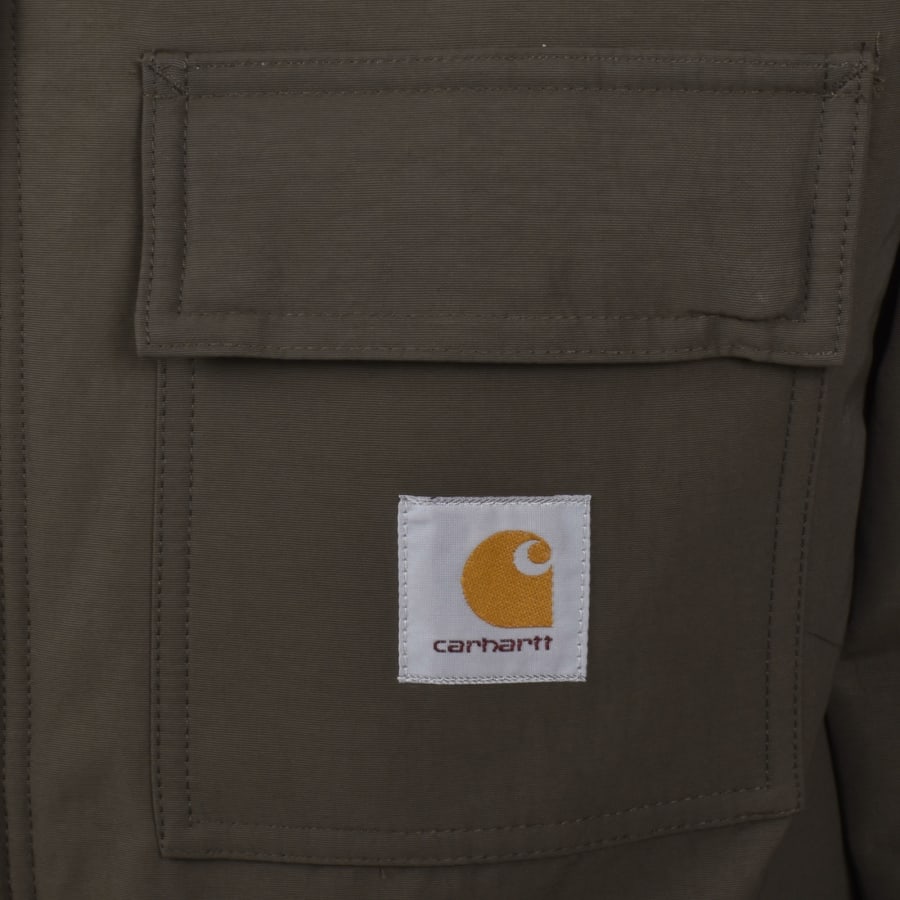 Image number 3 for Carhartt Siberia Parka Jacket Brown