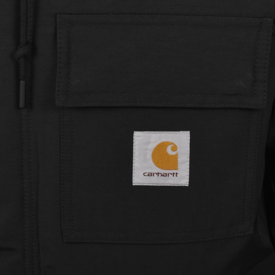 Image number 3 for Carhartt Siberia Parka Jacket Black