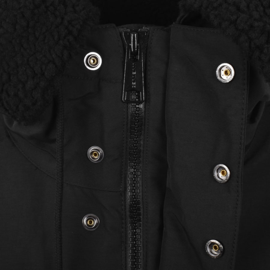 Image number 4 for Carhartt Siberia Parka Jacket Black
