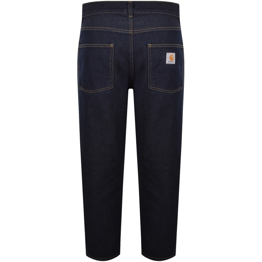 Image number 3 for Carhartt WIP Newel Jeans Blue