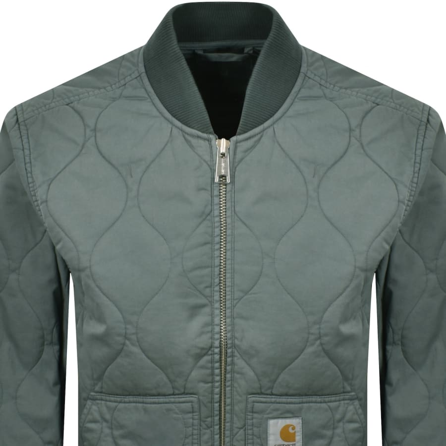 Image number 2 for Carhartt WIP Kylan Liner Jacket Green