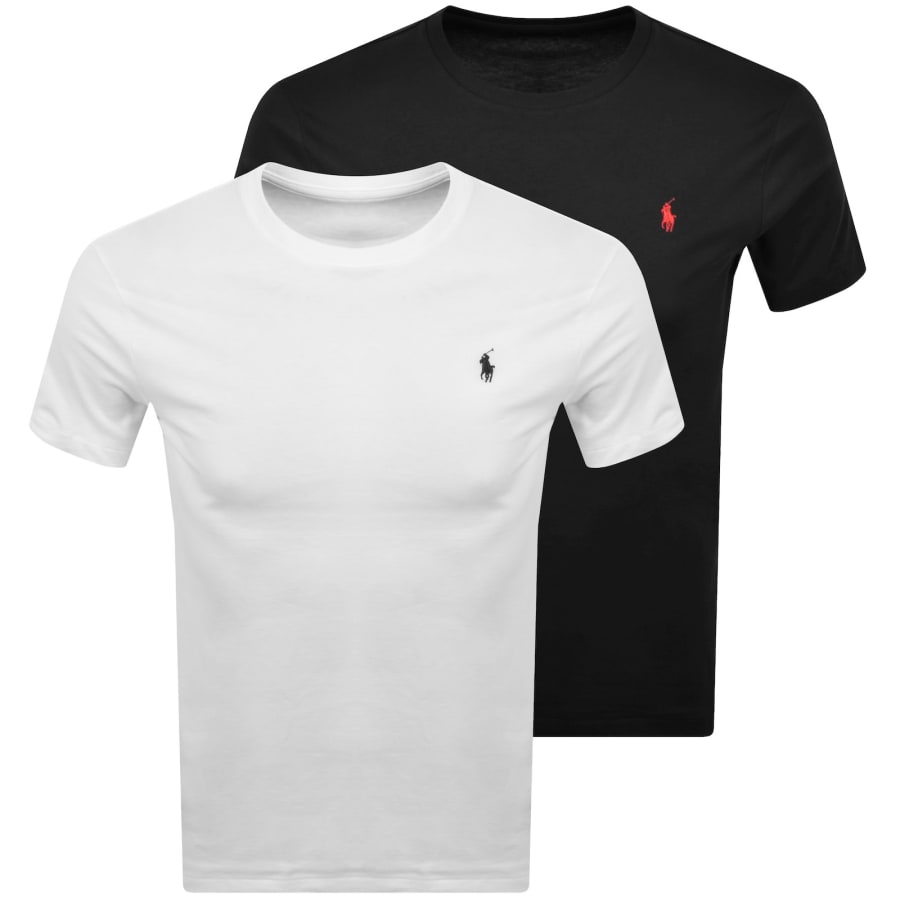Image number 1 for Ralph Lauren 2 Pack T Shirts Black